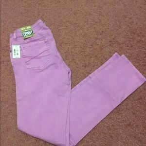 Aeropostale Purple Skinny Jeans